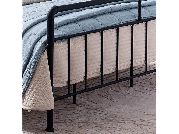 Christopher Knight Sally King Iron Bed, Black
