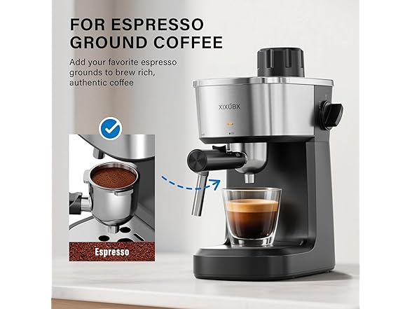 XIXUBX 6 Bar Espresso Machine
