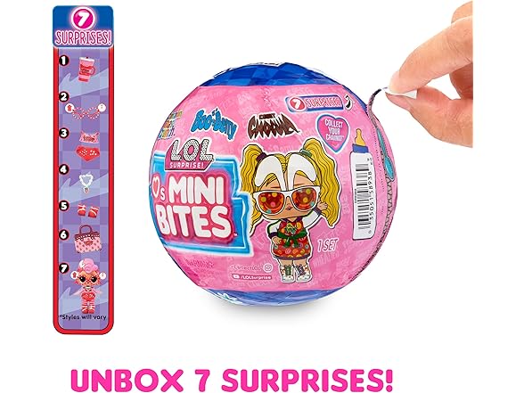 LOL Surprise Loves Mini Bites Cereal Dolls