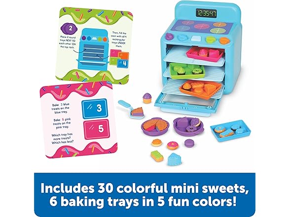 Learning Resources Sorting Sweets Mini Oven