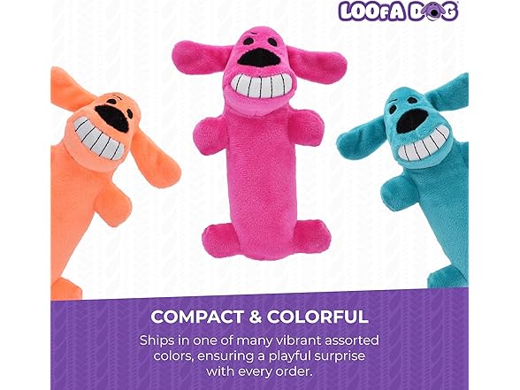 Multipet Original Loofa Dog Plush Toy