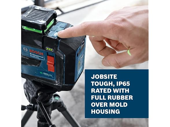 Bosch GLL300-42GL-RT-CR Green-Beam Three-Plane Laser