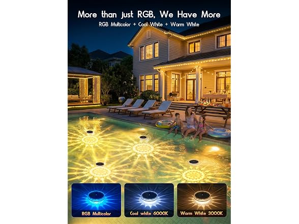Brightown Solar Pool Lights