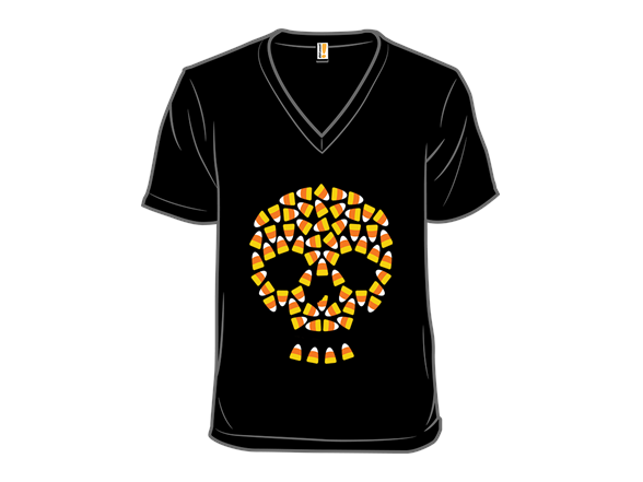 Candy Corn Skull