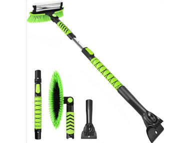 $19.99, Was $89.99, 77% Off! 47.2" Ice Scraper for Car Windshield, 3 in 1 dealfomo