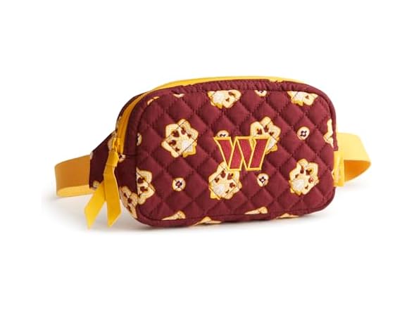 Vera Bradley NFL Bag Commanders Burgundy/Gold OS