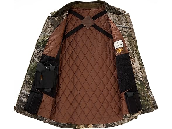 Gilet Cross Trail Legendary Whitetails - Toile Coton Lavée - Doublure Polaire - Poches à Pression