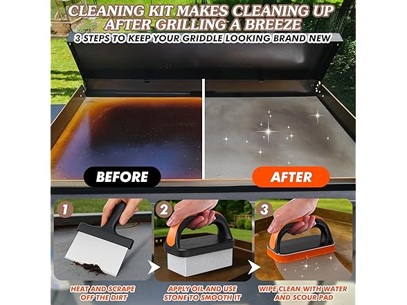 Griddle Cleaning Kit