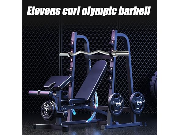 EZ Bar Curl Barbell