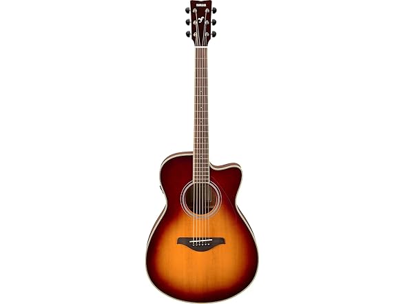 (NEW) Yamaha FGC-TA Concert Cutaway Transacoustic Guitar