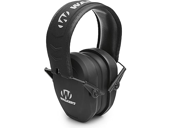 Walker's Razor Slim Passive Earmuff Low-Profile