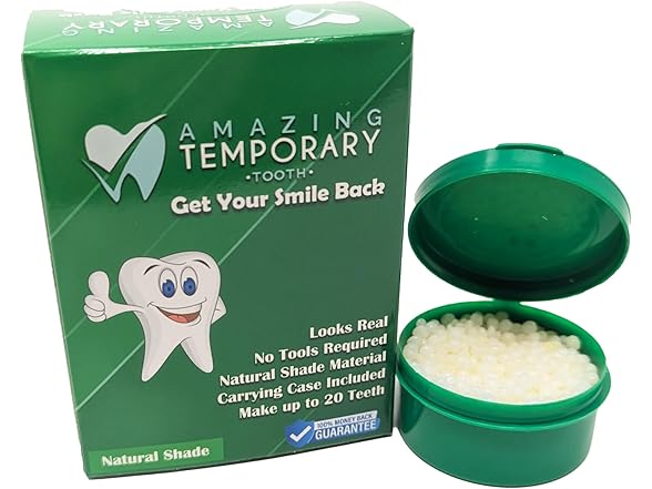 Amazing Temp Tooth Kit Natural