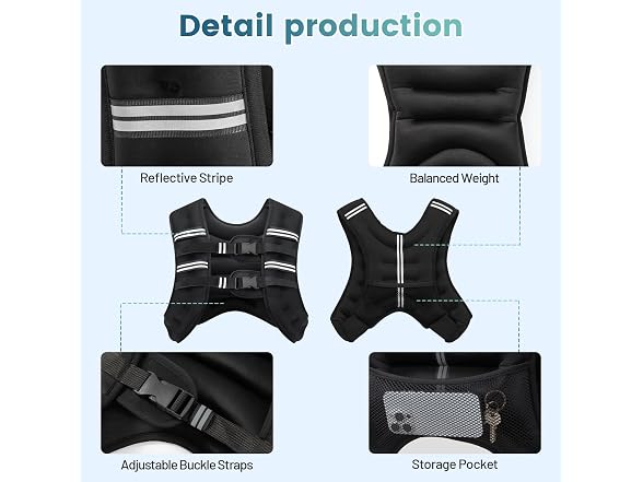 Cavry Adjustable Weighted Vest