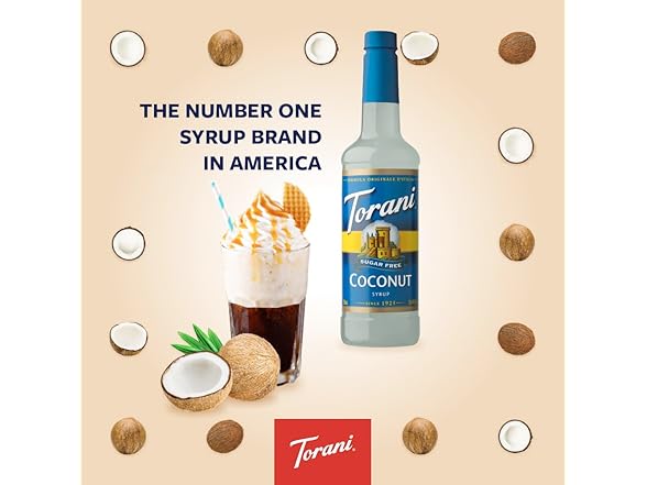 Torani SF Coconut Syrup 25.4oz