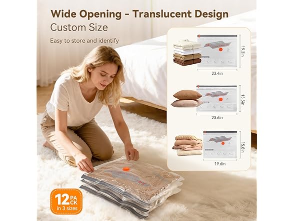 DANNARY Vacuum Storage Bags