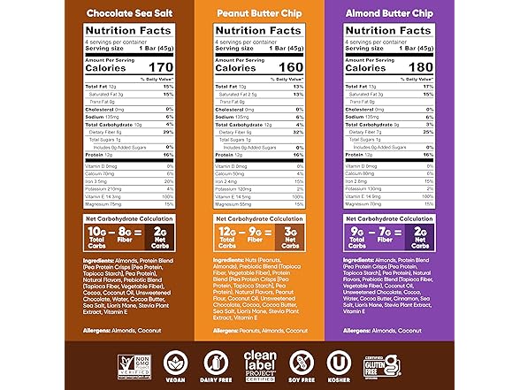 24CT IQBAR Clean Plant Protein Bars- Your Choice