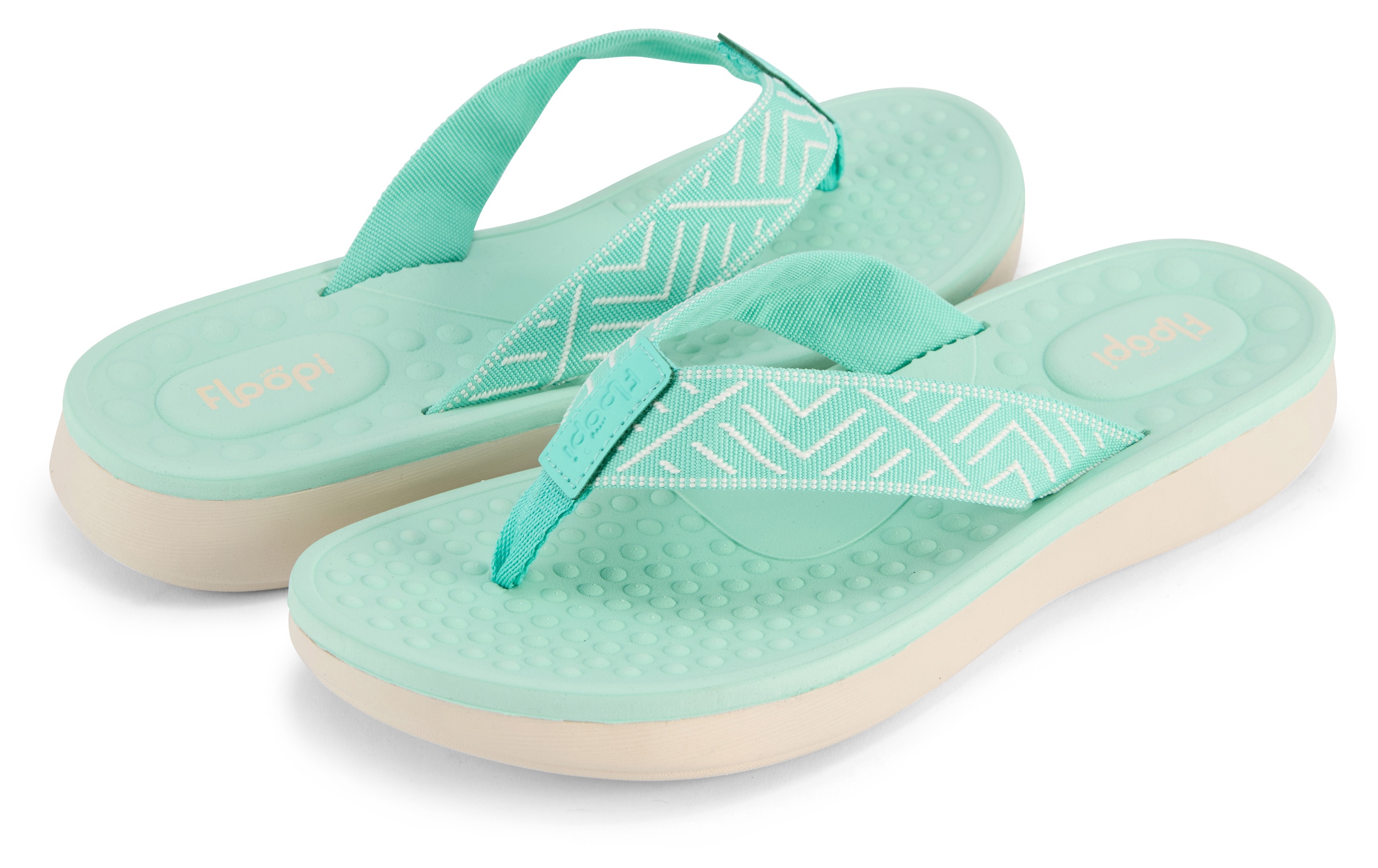 Floopi Womens Aztec Knit Flip Flop - Gallery 12