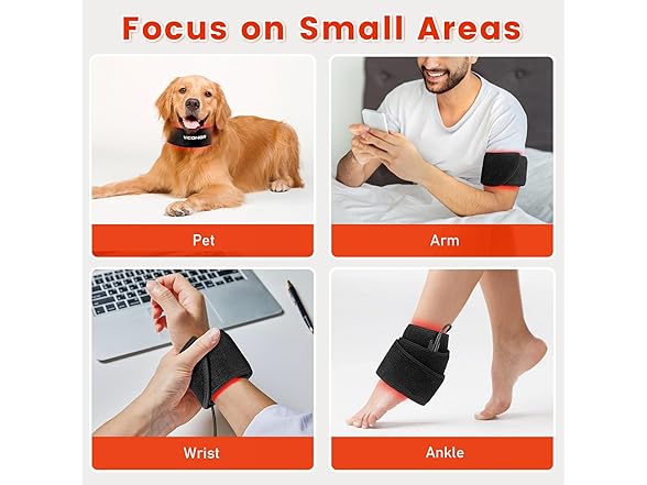 Red Light Therapy Belt for Body, Near Infrared Light Therapy