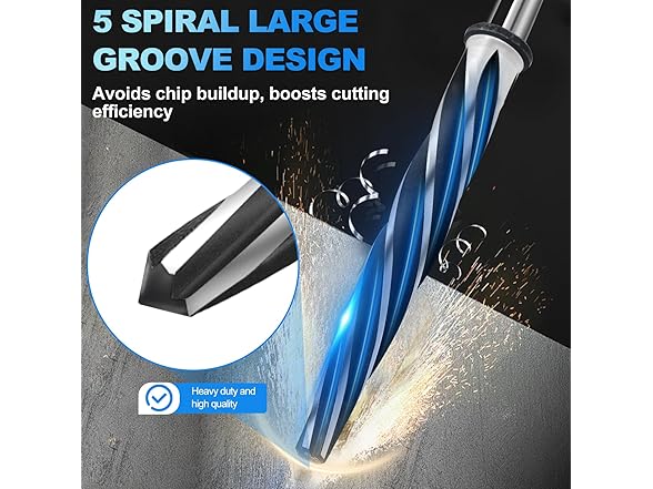 3/8" Tapered Reamer Drill Bit M2 HSS