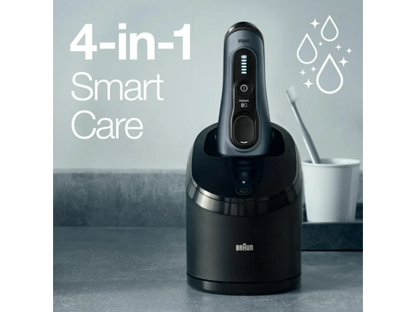 Braun Series 8 8453cc Wet/Dry Electric Shaver - Gray