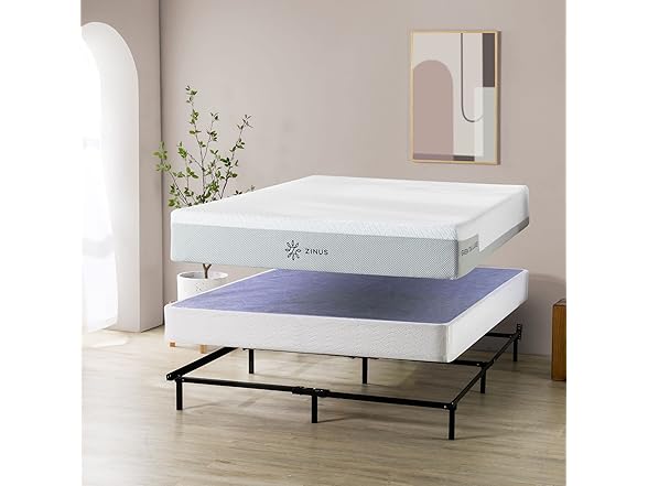 ZINUS 7 Inch Metal Smart Box Spring, Cal King
