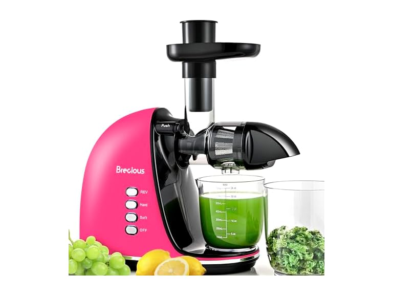 BRECIOUS BC075524120094 Masticating Juicer