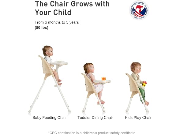 Mallify Foldable High Chair