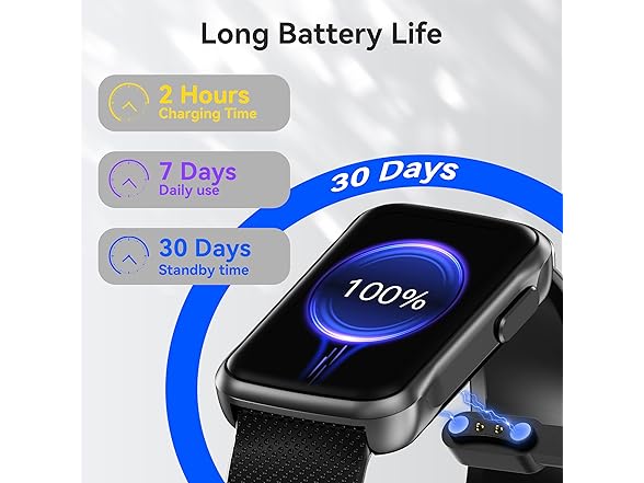 OUKITEL Smart Watch with 24 Sport Modes