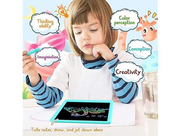 BUKEBU LCD Writing Tablet for Kids