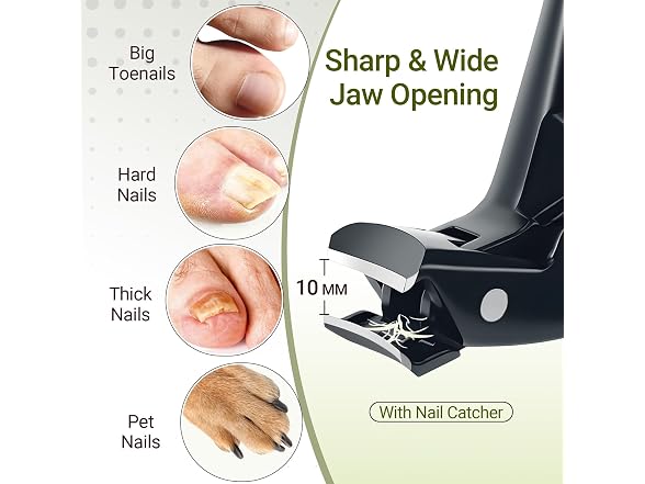 Toenail Clippers for Seniors, Long