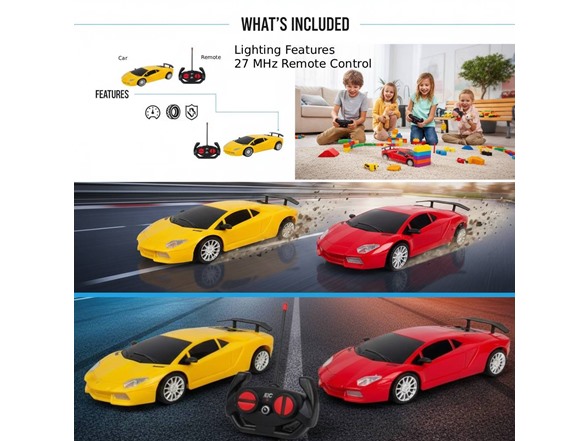 4-Direction RC Toy Car