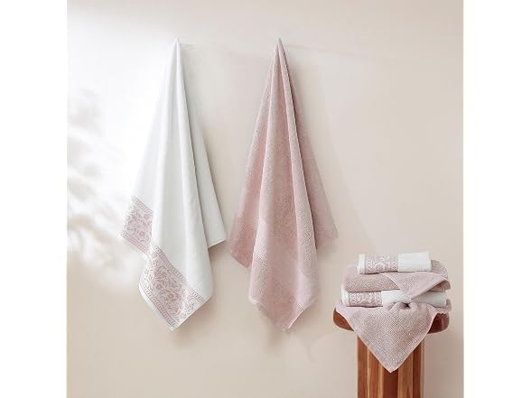 Modern Threads Allie 6-Piece 100% Cotton Towel Set