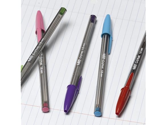 BIC Cristal Xtra Bold Ballpoint Pens, Bold Po