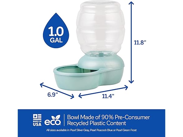 Petmate Replendish Automatic Gravity Waterer