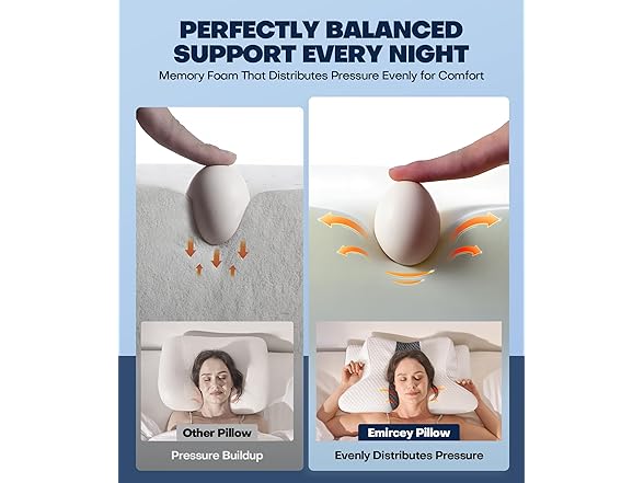 Emircey Cervical Neck Pillow