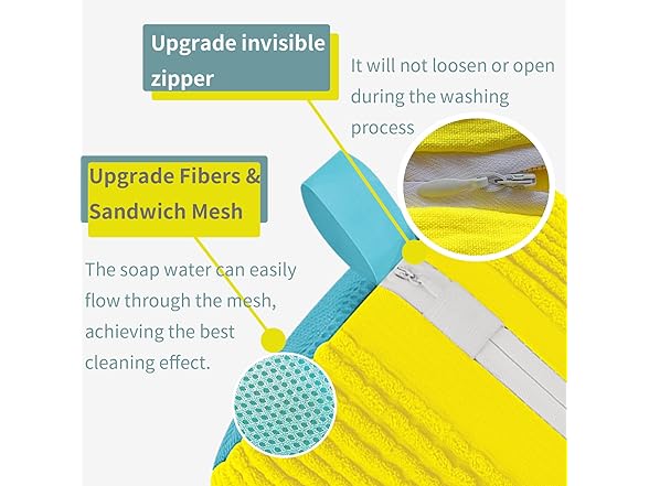 Shoe Washing Machine Bag 2pc