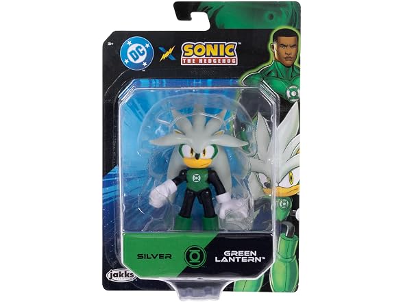 DC X Sonic Collectable 2.5 Inch Scale Action Figures