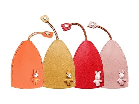 LKHSYAN Car Key Case, Pull Type Key Bag