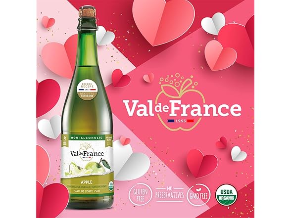 (4pk) Val de France Sparkling Apple Cider