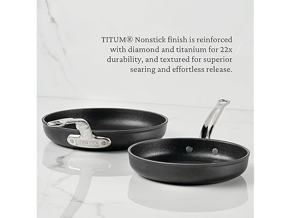 Hestan TITUM Fusion 11-Inch Nonstick Skillet with Lid - Gallery 7