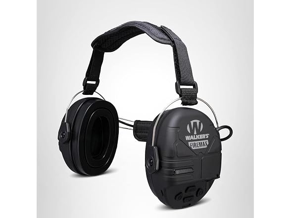 Walker's FireMax Rechargeable Slim Earmuffs