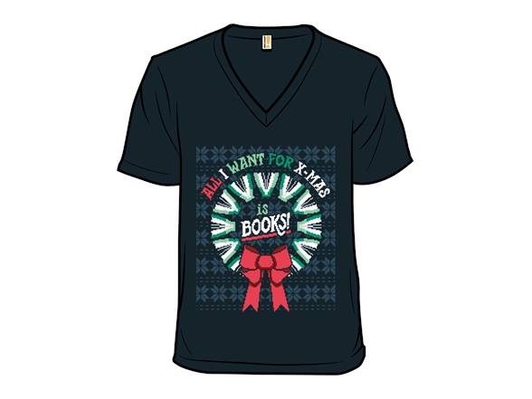 All I Want for X-Mas is Books Sweater