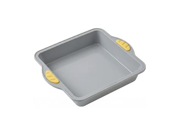 Restaurantware Square Gray Silicone Cake Pan