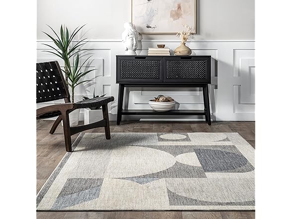 nuLOOM Rhona Modern Moon Area Rug
