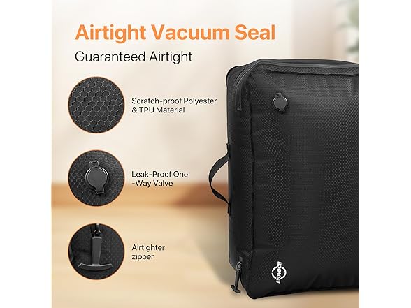 Vacuum Storage Bags with Wireless Pump (2PC + Pump)