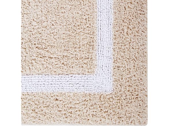 Better Trends 100% Cotton Hotel Collection Bath Mats