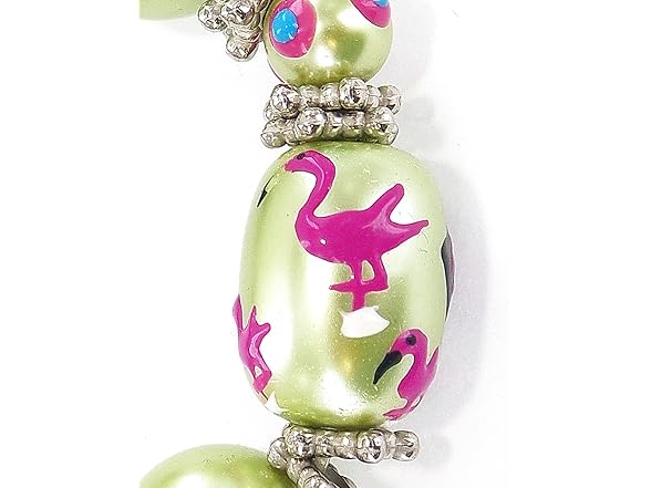 Linpeng Hawaiian Shirts Beads Bracelet