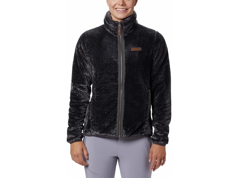 Columbia Womens Fire Side II Sherpa Zip Jacket (1X) - Gallery 2