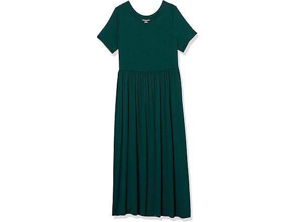 Amazon Essentials Women's Short-Sleeve Maxi Dress