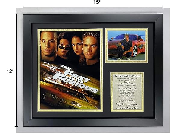 Legends Never Die The Fast and The Furious Movie Collectible